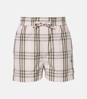 Shorts Burberry Check de algodón | Burberry