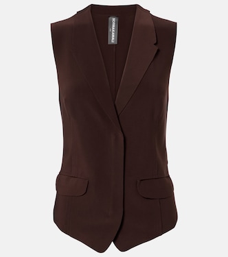 Crêpe vest | Norma Kamali