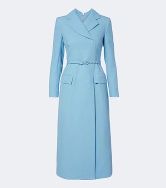 Midikleid Kalonice aus Woll-Crêpe | Emilia Wickstead