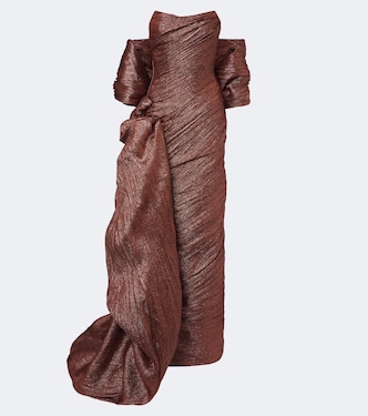 Pleated gown | Marmar Halim