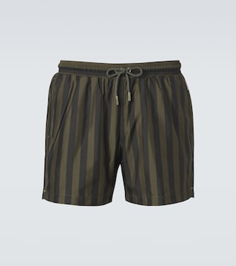 Boxer striped swim trunks | Orlebar Brown