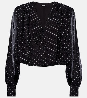 Bedruckte Bluse | Rotate
