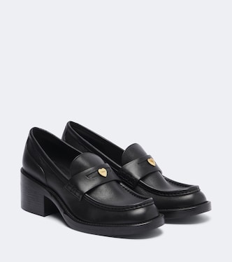 Dakota leather loafer pumps | Chloé