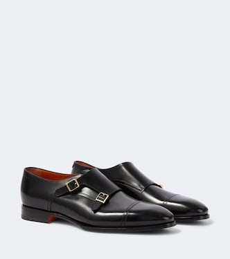 Monkstrap-Schuhe aus Leder | Santoni