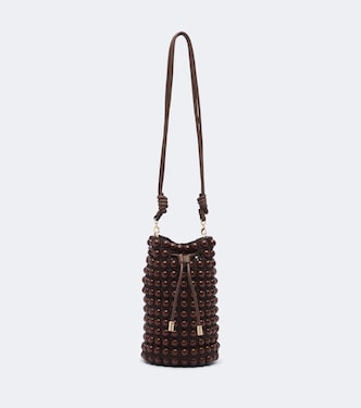 Mini beaded bucket bag | Farm Rio