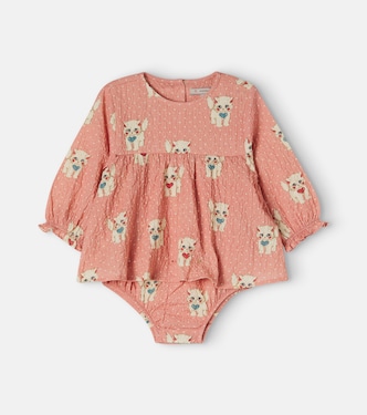 Bébé – Combi-short Elin en coton | Konges Sløjd