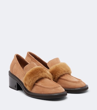 Salones Tylor de ante con borrego | Jimmy Choo