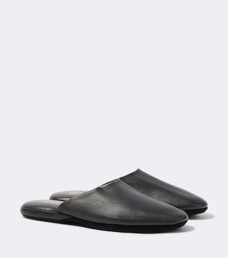 Slippers de piel | Charvet