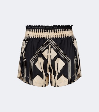 Printed cotton shorts | Johanna Ortiz