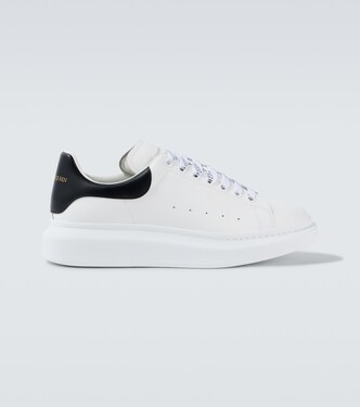 Oversized leather sneakers | McQueen