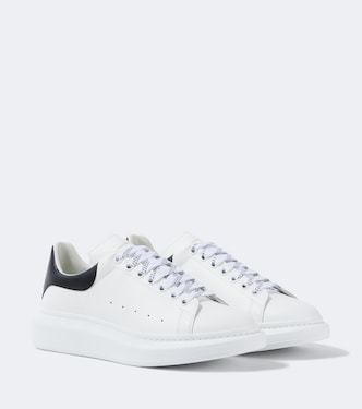 Oversized leather sneakers | McQueen