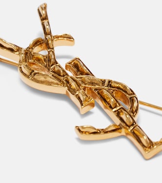 Opyum YSL brooch in gold - Saint Laurent | Mytheresa