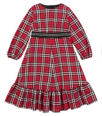 Checked dress | Monnalisa