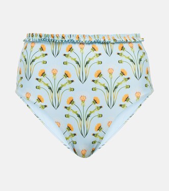Nopal Diente de León bikini bottoms | Agua by Agua Bendita
