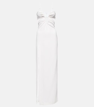 Robe de mariée en crêpe | Nensi Dojaka