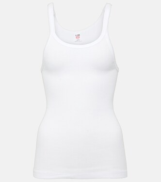 Top aus Baumwoll-Jersey | Re/Done