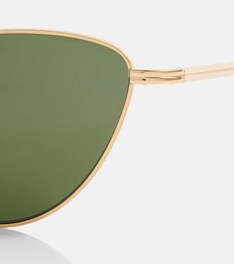 x Oliver Peoples 1998C cat-eye sunglasses in gold - Khaite | Mytheresa
