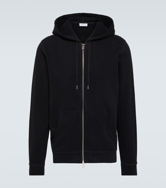 Loopback cotton hoodie | Sunspel