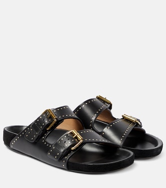 Lennyo leather slides | Isabel Marant