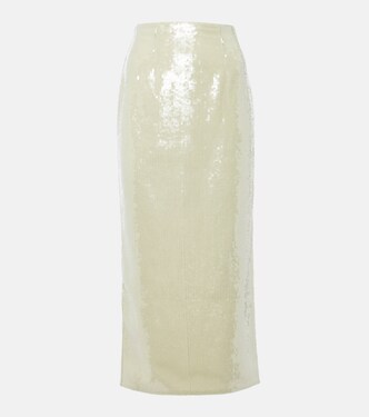 Sequin midi skirt  | Roland Mouret