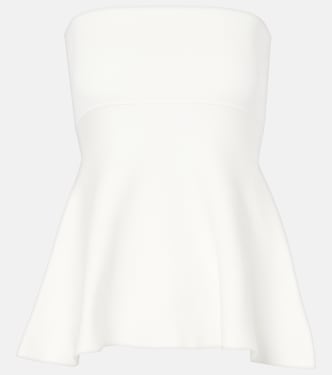 Agathe knitted peplum top | The Frankie Shop