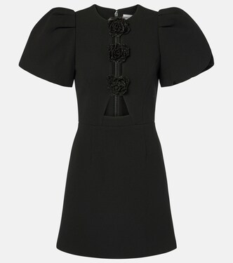 Robe Aubree en crêpe à fleurs | Rebecca Vallance