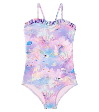 Nakia printed ruffled swimsuit | Molo