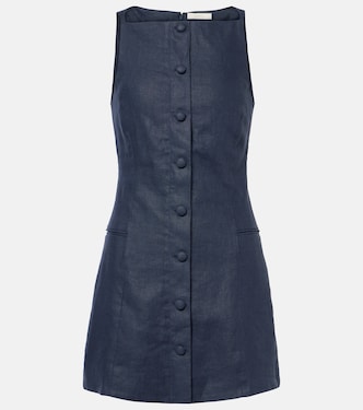 Ambra linen minidress | Faithfull