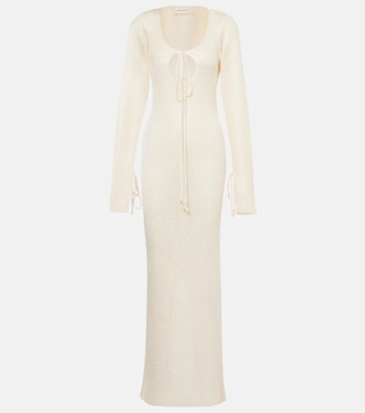 Kyle sequined knitted maxi dress | Bananhot