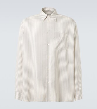 Feme striped silk shirt | The Row