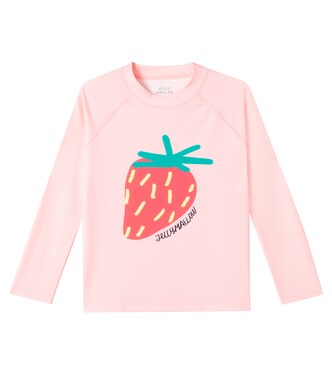 Strawberry latte rashguard top | Jellymallow