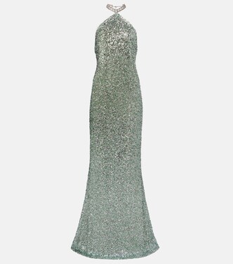 Poseidon sequined gown | Taller Marmo