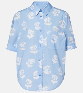 Floral cotton poplin shirt | Marni