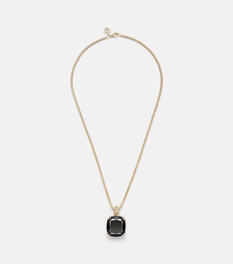 Halskette Marbella aus 18kt Gelbgold mit Onyx | David Yurman