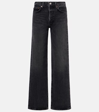 Harper mid-rise straight jeans | Agolde