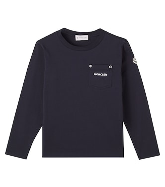 Logo cotton jersey T-shirt | Moncler Enfant