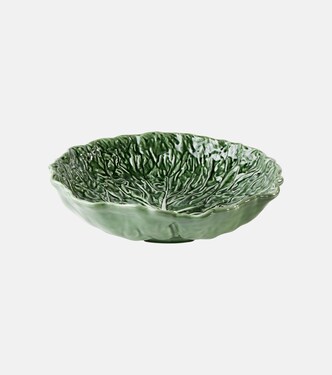 Cabbage earthenware salad bowl | Bordallo Pinheiro