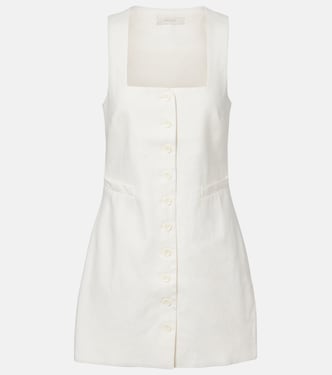 Jaques linen minidress | Faithfull