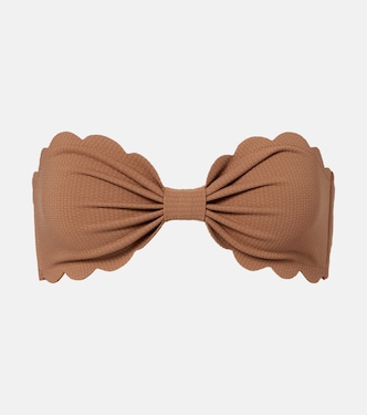 Antibes scalloped bikini top | Marysia
