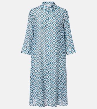 Steppa printed cotton and silk midi dress | Max Mara