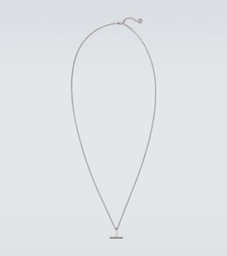 T sterling silver pendant necklace  | Tom Ford