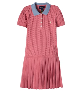 Kleid aus Baumwoll-Strick | Polo Ralph Lauren Kids
