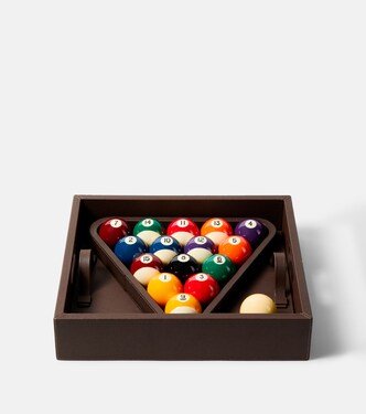 Étui de billard en cuir | Giobagnara