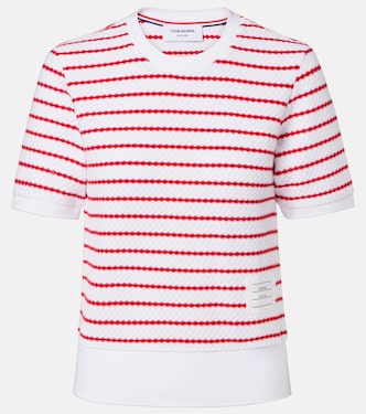 Striped cotton top | Thom Browne