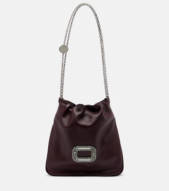 Secchiello Pilgrim Mini in pelle | Roger Vivier
