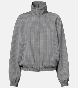 Giacca in tessuto tecnico a quadri | Acne Studios