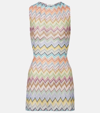 Zigzag lamé beach cover-up | Missoni