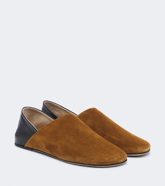 Suede slip-on shoes | JW Anderson