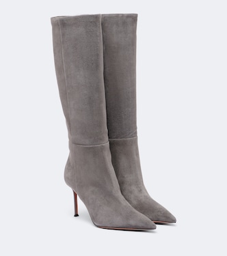 Harper suede knee-high boots | Aquazzura