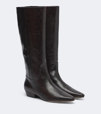 Gabrielle leather knee-high boots | Veronica Beard